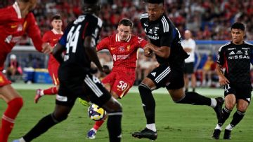 Florian Wirtz nets first Liverpool goal in comeback win in Japan