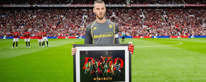 No hard feelings towards Man United after exit - De Gea