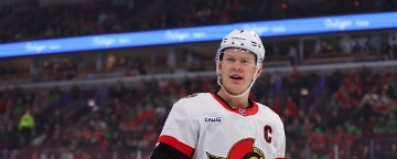 Sens' Tkachuk being evaluated after exiting loss