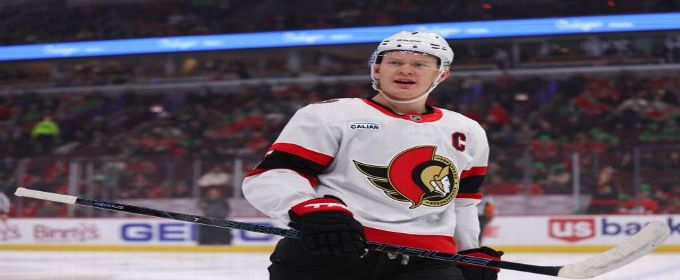 Senators' Brady Tkachuk being evaluated after exiting loss