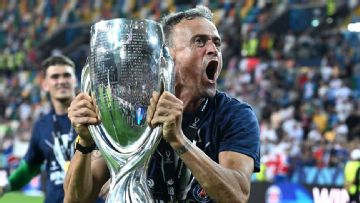 PSG-Tottenham: Luis Enrique seeking easier ride than Super Cup