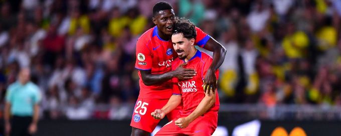 Nantes 0-1 Paris Saint-Germain: Vitinha gives PSG winning start