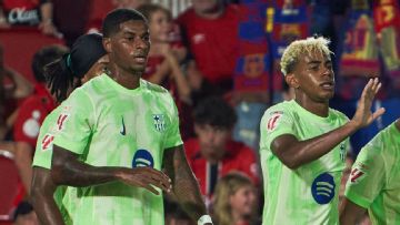 Barcelona's Rashford: Yamal best young player I've played with