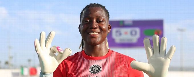 Nigeria's Chiamaka Nnadozie and coach Justin Madugu say historic Ballon d'Or nominations 'for Africa'