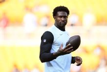 Steelers' Metcalf spends night in Baltimore after having stomach pain