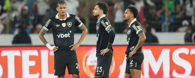 Defending champions Botafogo knocked out of Copa Libertadores