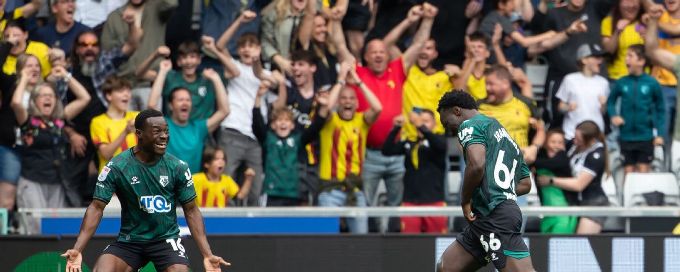 'What a goal!': Nestory Irankunda free kick wows Watford