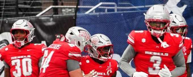 In Dan Mullen's UNLV debut, Rebels fend off Idaho State