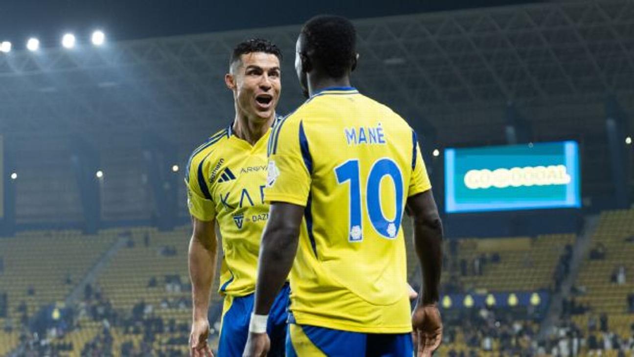 Cristiano Ronaldo and Sadio Mane make a formidable pairing up front for Al Nassr in the Saudi Pro League.