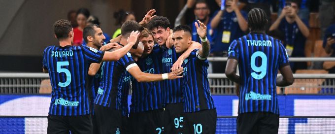Inter Milan smash Torino 5-0 to start Serie A in style