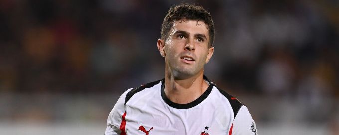 Pulisic scores off bench as Milan beat Lecce for 1st win