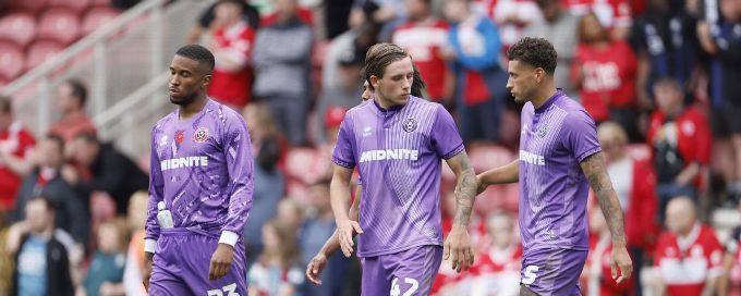 Playoff finalists Sheffield United go rock-bottom of Championship