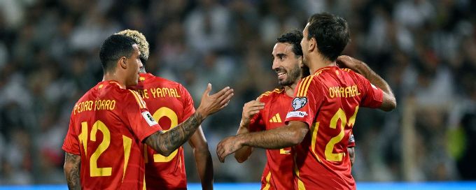 Spain begin World Cup qualifying with win against Bulgaria
