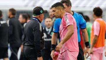 Miami's Suárez banned 6 games for spitting at Sounders staffer