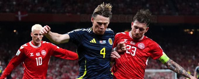 Scotland claim draw in Denmark to start World Cup qualifying
