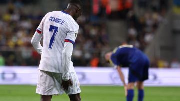 PSG's Dembélé, Chevalier to miss UCL clash vs. Athletic