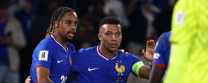 Mbappé bests Henry's France goals mark in win over Iceland