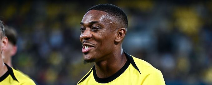 Ex-Man United forward Anthony Martial joins Liga MX's Monterrey