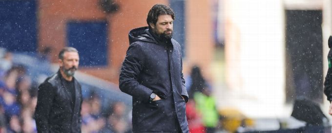 Russell Martin on brink as Rangers lose to Hearts at Ibrox