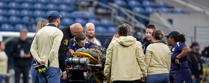 Reign vs. Racing NWSL match halted after DeMelo collapses
