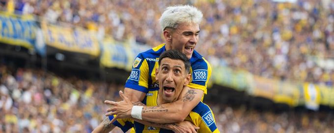 Ángel Di María scores 'Olympico' goal direct from corner
