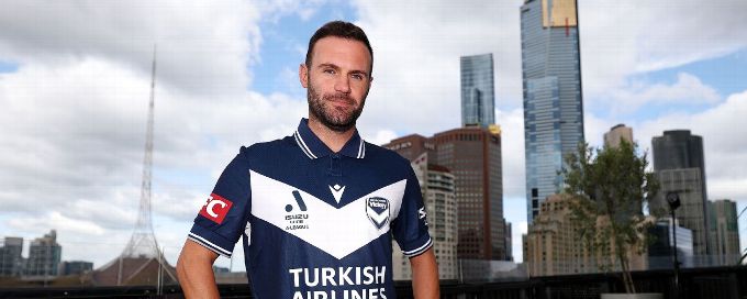Juan Mata joins Melbourne Victory from Western Sydney Wanderers