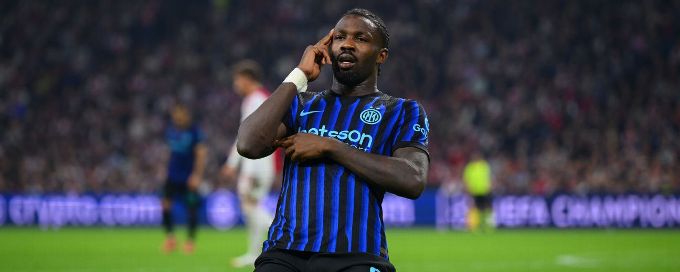 Marcus Thuram scores twice as Inter Milan ease past Ajax