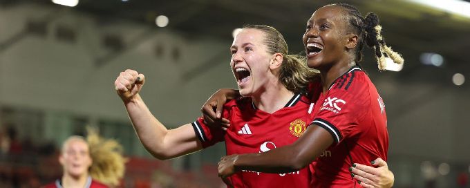 Man United into UWCL main draw for 1st time with Terland hat trick