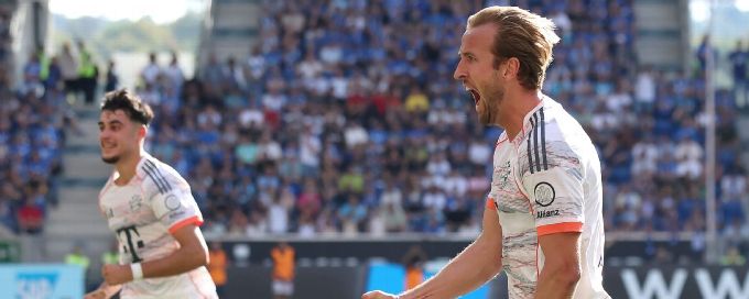Harry Kane scores hat trick as Bayern demolish Hoffenheim