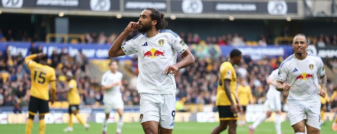 Leeds come from behind to heap more misery on winless Wolves