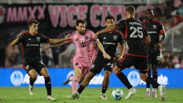 Lionel Messi scores two goals as Miami beat D.C. United