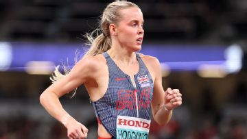 Athletics star Keely Hodgkinson pokes fun at West Ham's trophy record