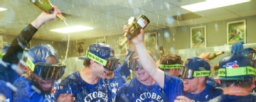 First AL ticket punched as Jays earn playoff spot