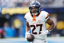 Sources: Broncos RB Dobbins (foot) likely done for season