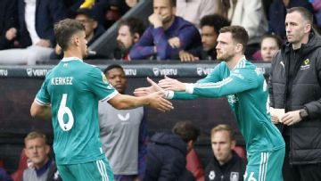 Liverpool's Kerkez thanks Robertson for left-back guidance