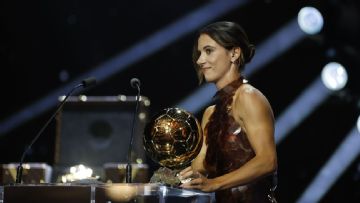 Aitana Bonmatí hungry for more after third Ballon d'Or victory