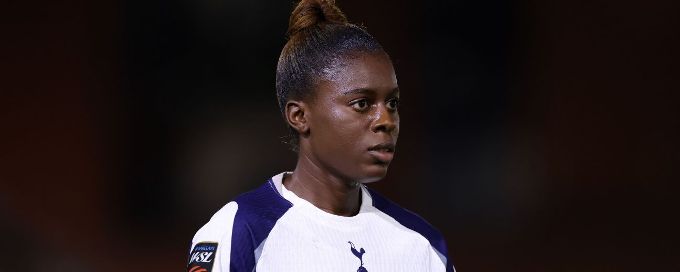 Tottenham hit out at racist abuse of Naz in Women's League Cup