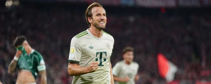 Kane reaches 100 goals as Bayern beat Bremen