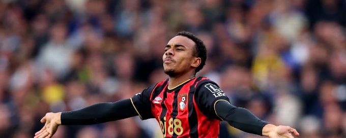 Bournemouth rescue point at Leeds with 93rd-minute equaliser
