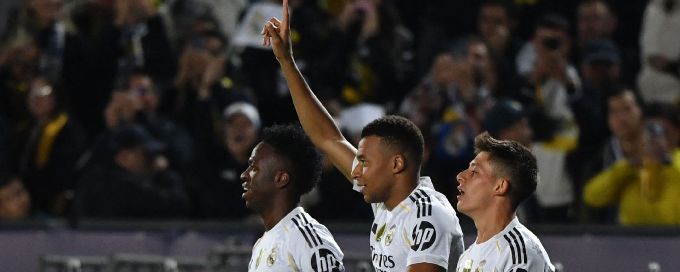 Kylian Mbappé bags hat trick as Real Madrid thrash Kairat Almaty