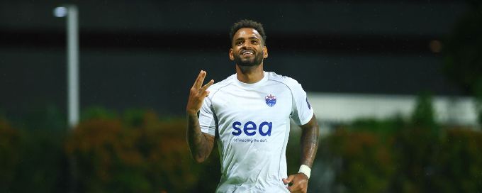 Anderson Lopes proves to be worth the wait with four-goal haul as Lion City Sailors see off Selangor