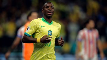 Carlo Ancelotti: Vinícius Júnior has 'never failed in important matches'