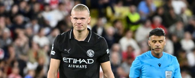 Dier denies Man City win in Monaco after Haaland brace