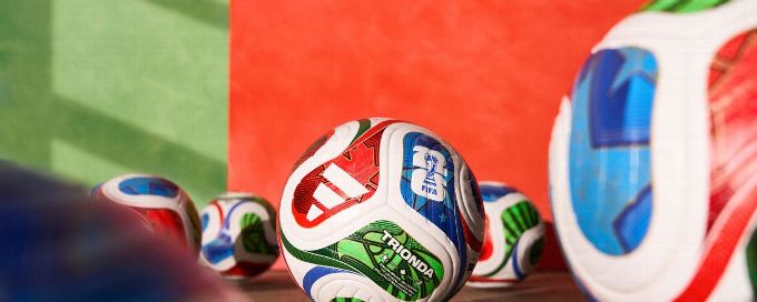 Evolution of the World Cup ball as 2026's Trionda is unveiled
