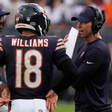 Bears' Ben Johnson: 'Very pleased' with QB Caleb Williams