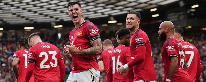 Benjamin Sesko on target as Man United earn much-needed win