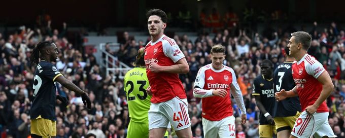 Declan Rice haunts West Ham in comfortable Arsenal win