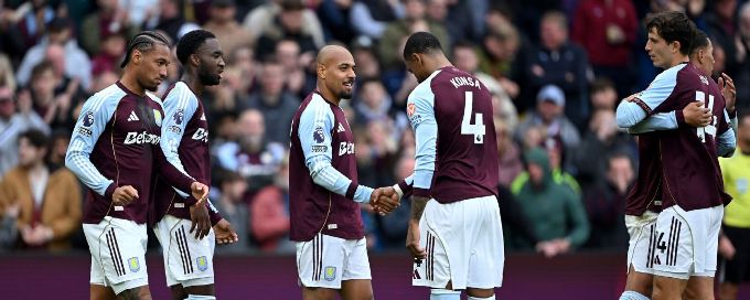 Malen scores two as Aston Villa hold on to beat Burnley