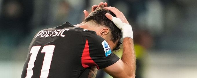 Pulisic misses penalty kick, Milan streak halted with Juventus draw