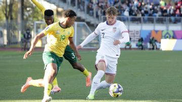 USMNT U20 claims top spot in World Cup group despite South Africa loss